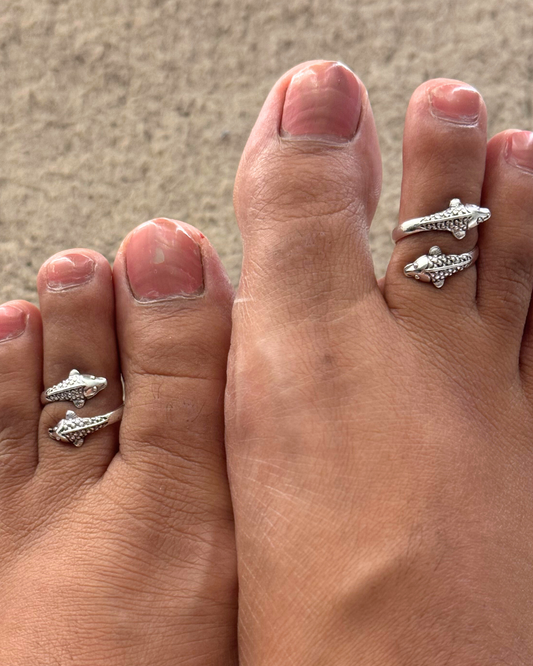 Matsya Toe Ring - Set of 2