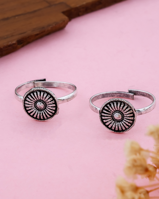 Sujata Toe Ring - Set of 2