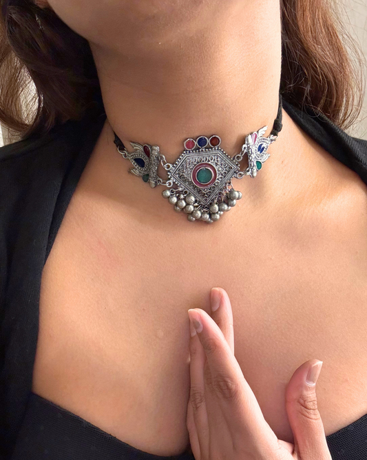 Asma Afghani Choker Set