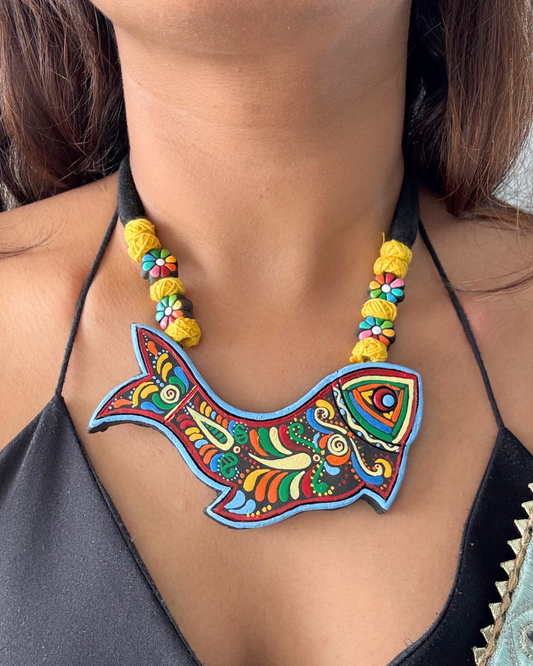 Maach Terracotta Choker Set