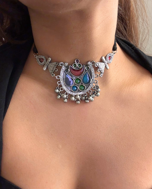 Jawaria Afghani Choker Set