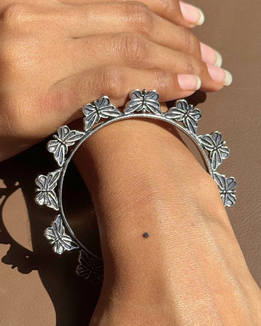 Titli Oxidised Bangles - Set of 2