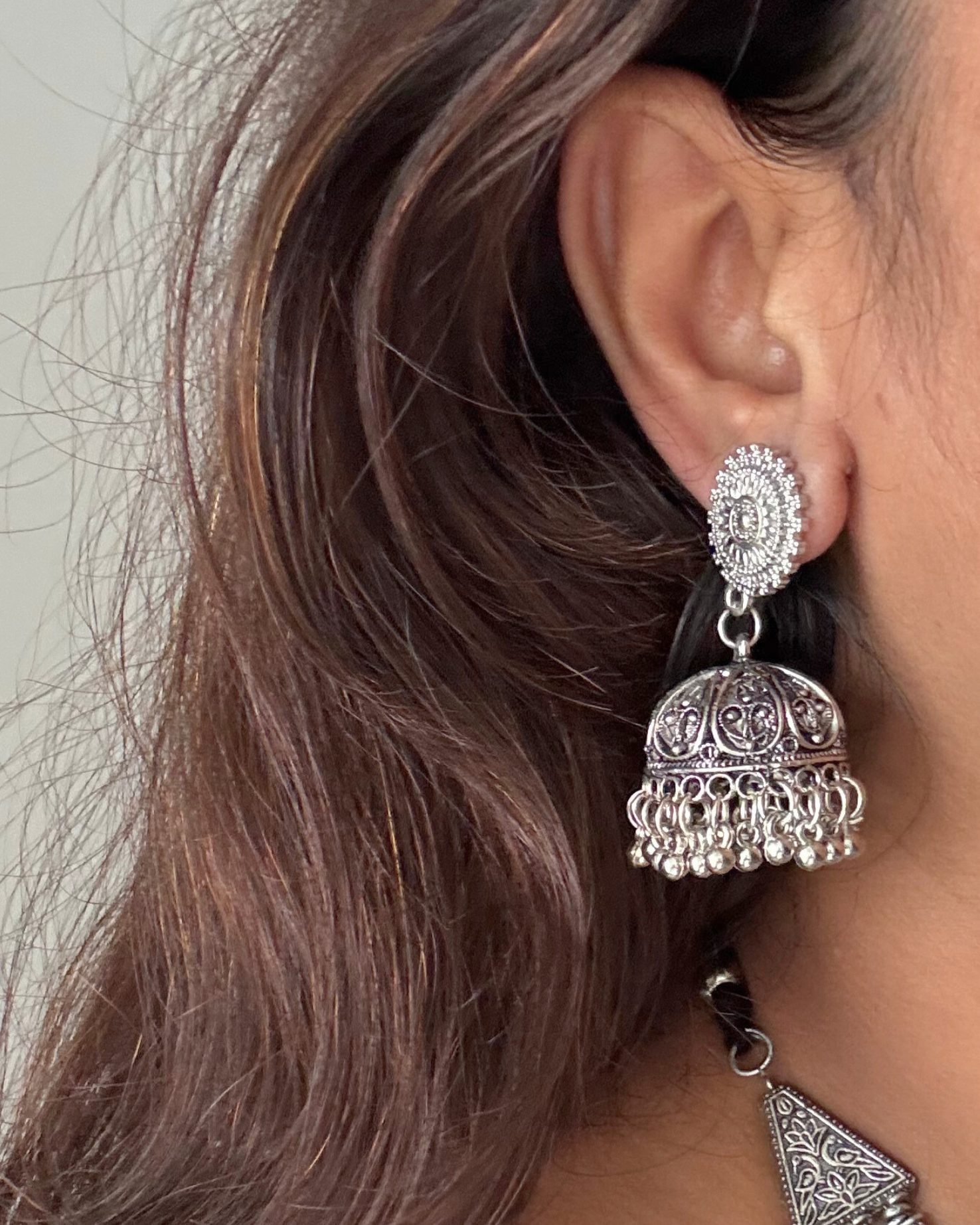 Oxidised Dhairya Necklace Set