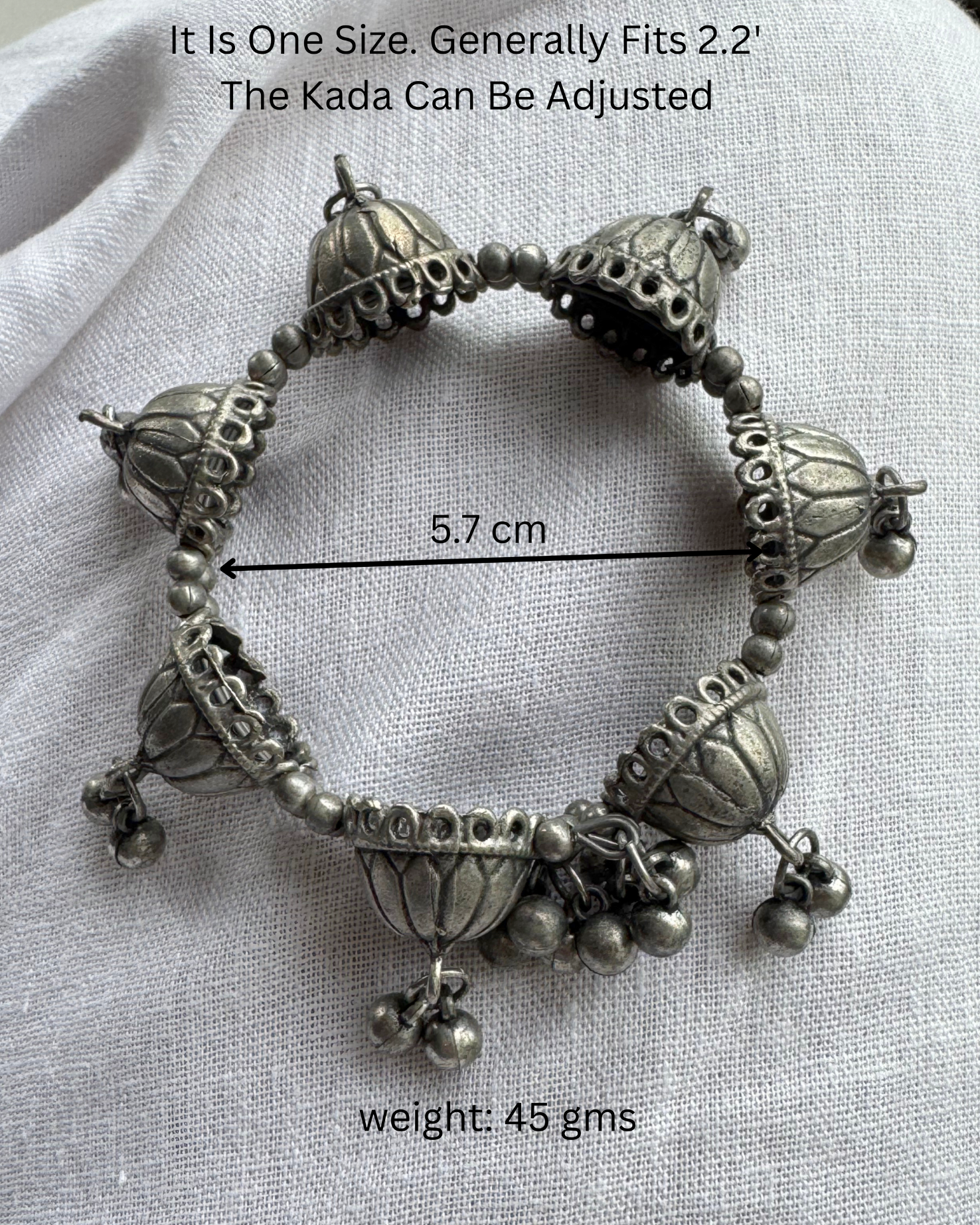 Garba Oxidised Kada
