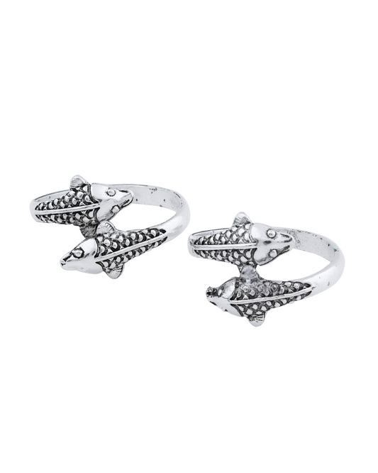 Matsya Toe Ring - Set of 2