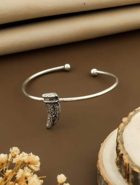 Danasha Oxidised Silver Bracelet