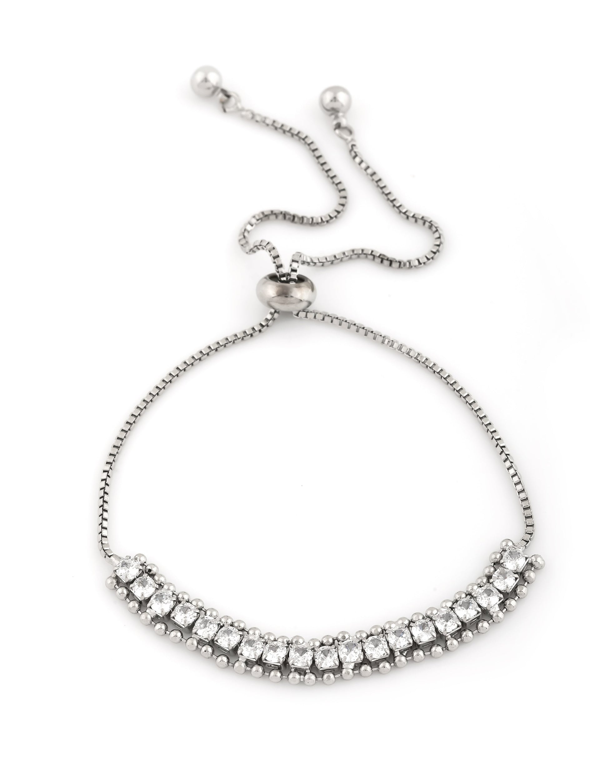 Cubic Silver Bracelet