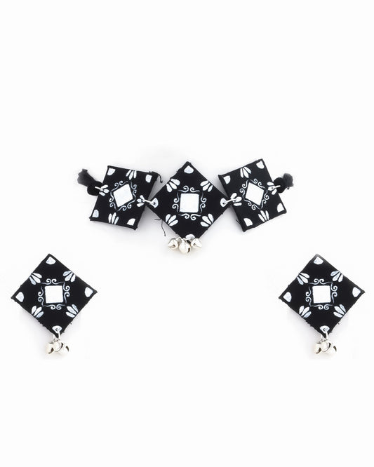 Maya Fabric Choker Set