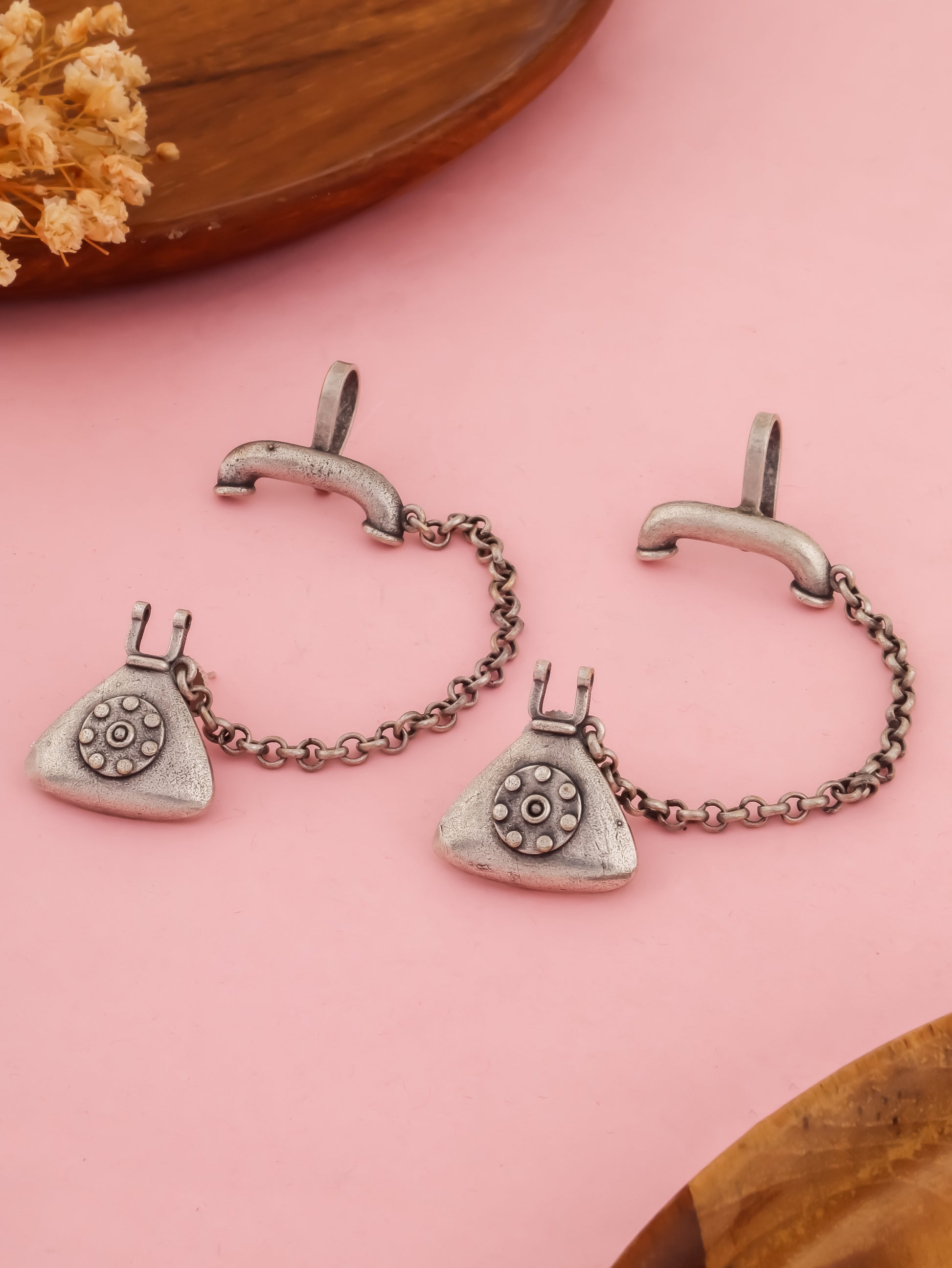 Telephone Earcuff - Set of 2