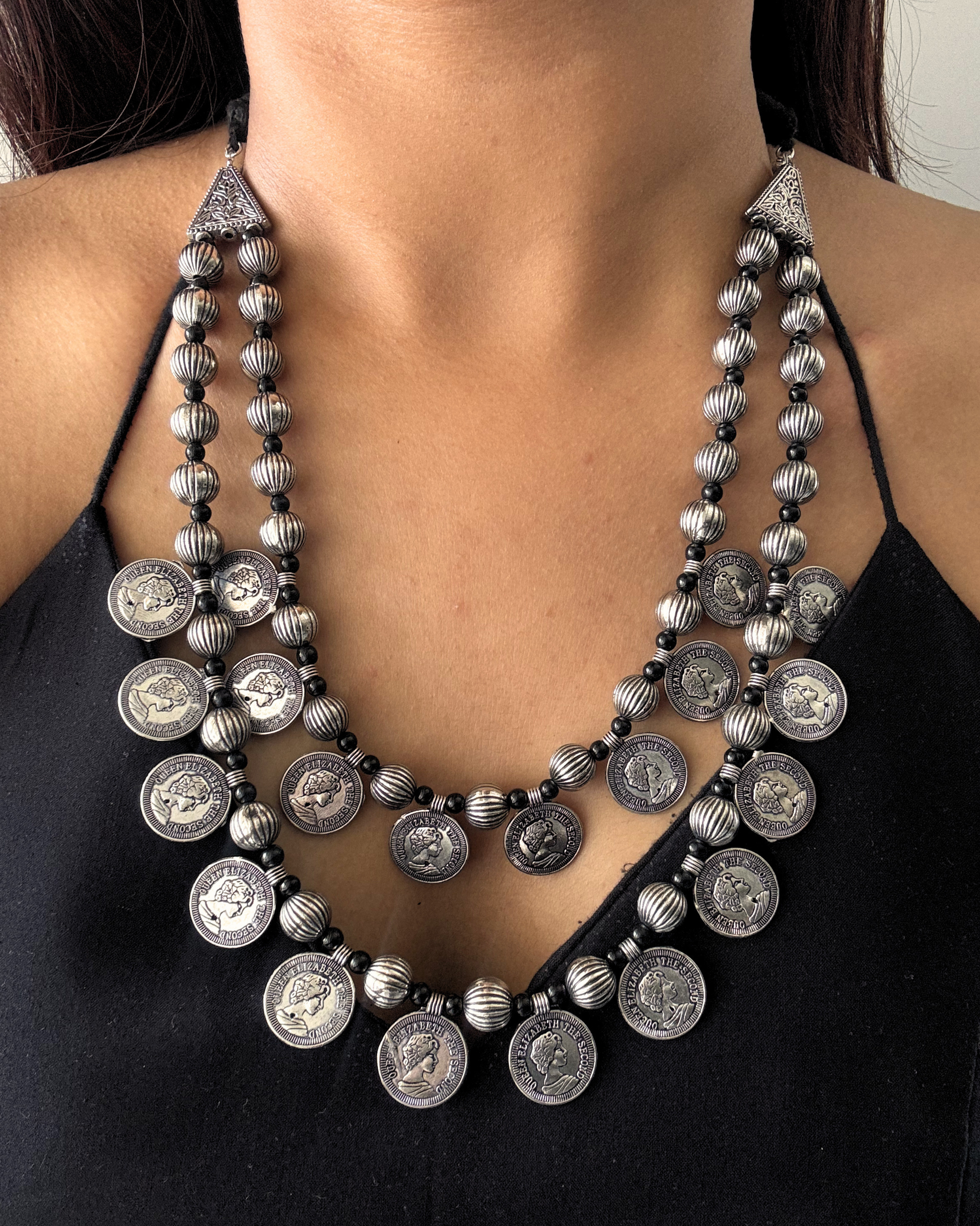 Sikka two layer necklace
