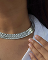 Pratishtha Tribal Silver Hasli