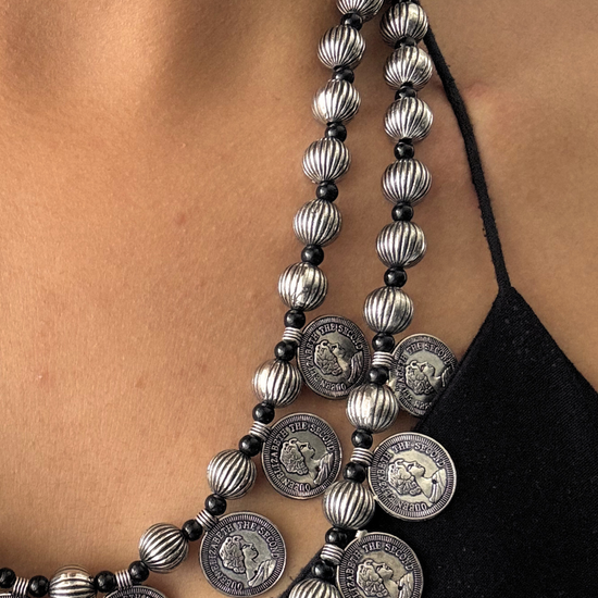 Sikka two layer necklace