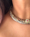 Seher Dual tone Kundan Choker Set