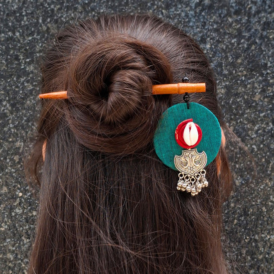 Nita Handcrafted Wooden Hairpin Stick