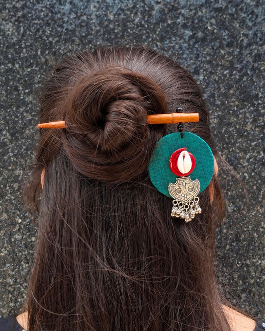 Nita Handcrafted Wooden Hairpin Stick