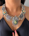 Sugandha Beige Jute Necklace