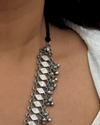 Aradhna Oxidised Necklace Set