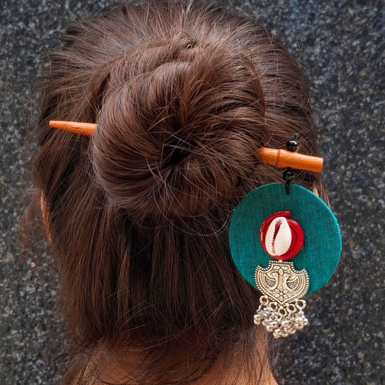 Nita Handcrafted Wooden Hairpin Stick