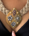 Nakshatra Beige Jute Necklace