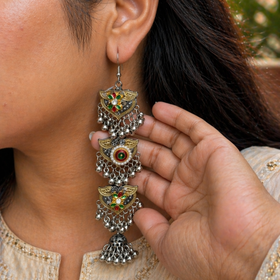 Nandita Long Earrings