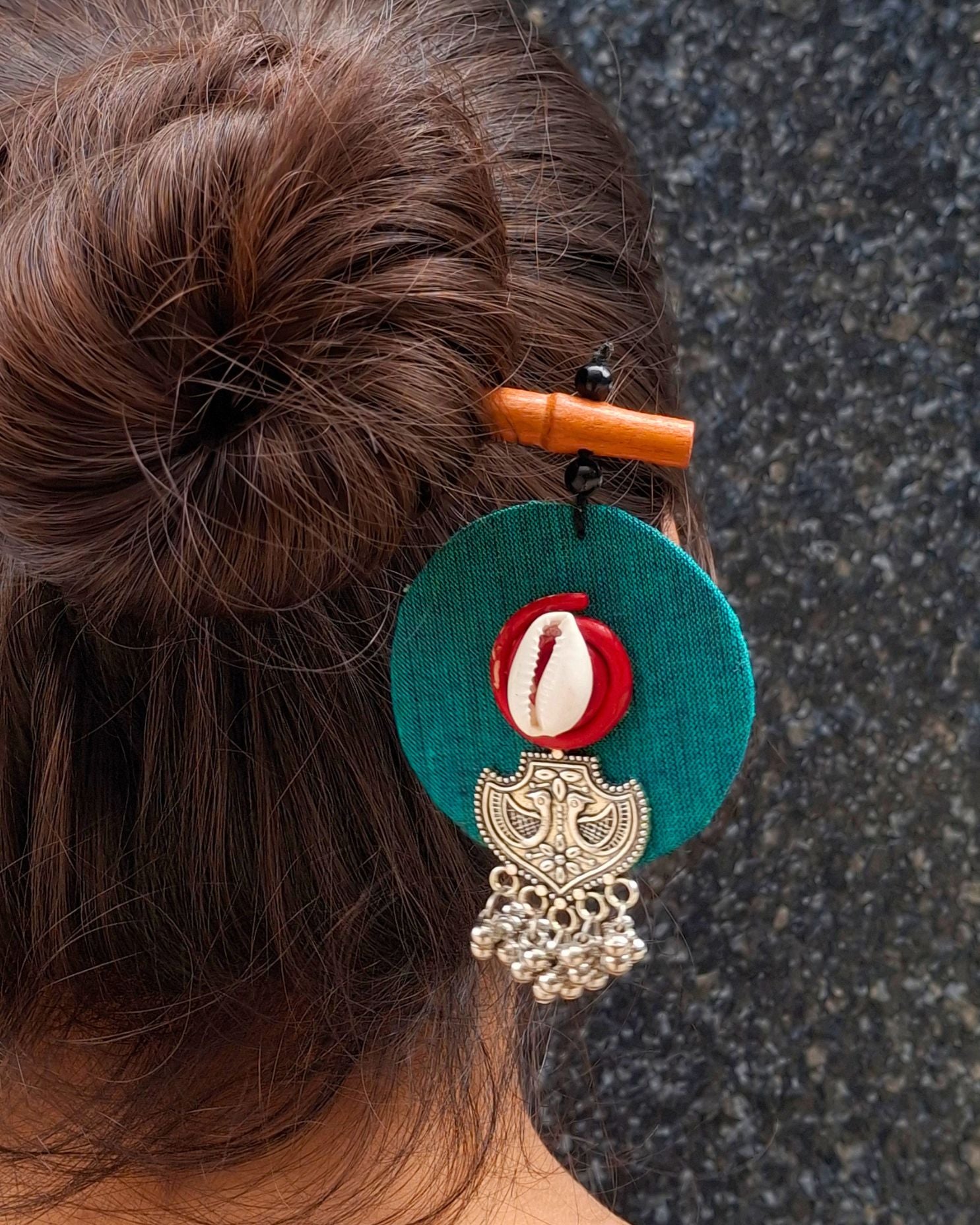 Nita Handcrafted Wooden Hairpin Stick