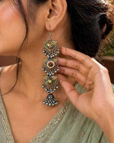 Nandita Long Earrings