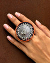Jhoomar Ajrakh Black Ring
