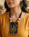 Ashva Fabric Necklace Set