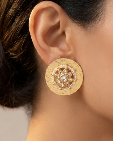 Adhiya Golden Earring