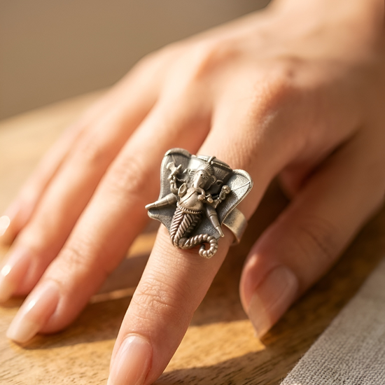 Ganesh Statement Ring