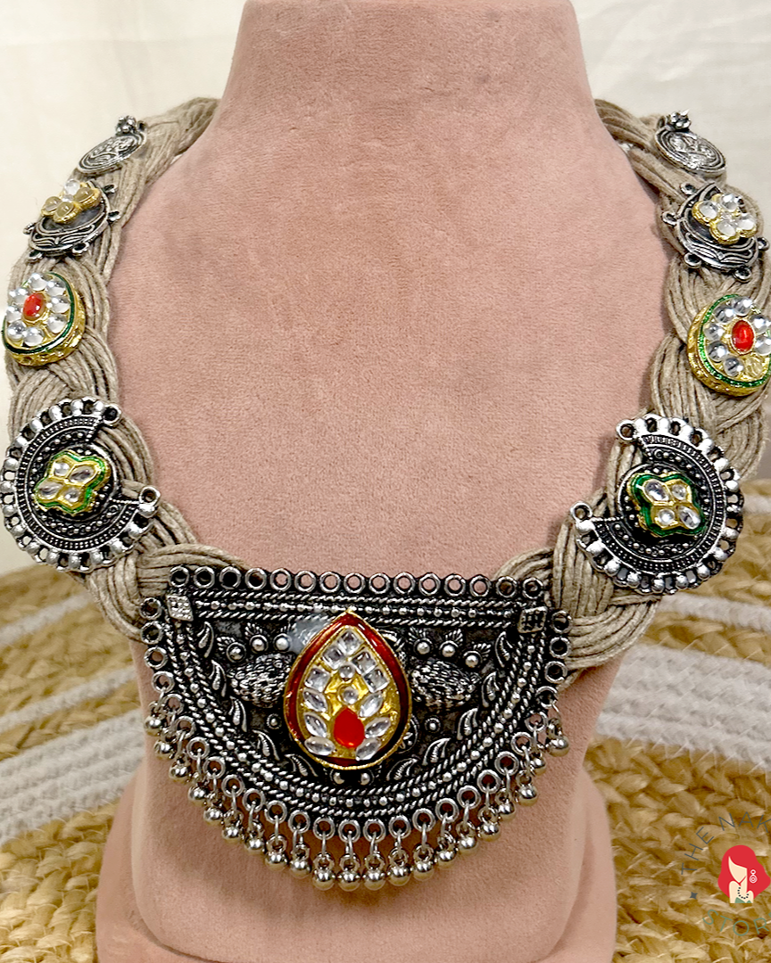 Shreya Jute Necklace 