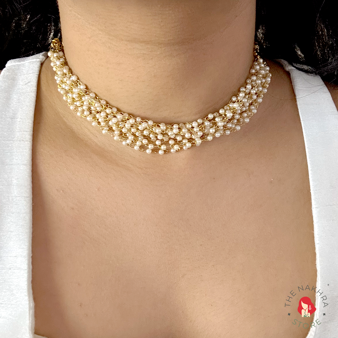 Khoobsurat Pearl Choker