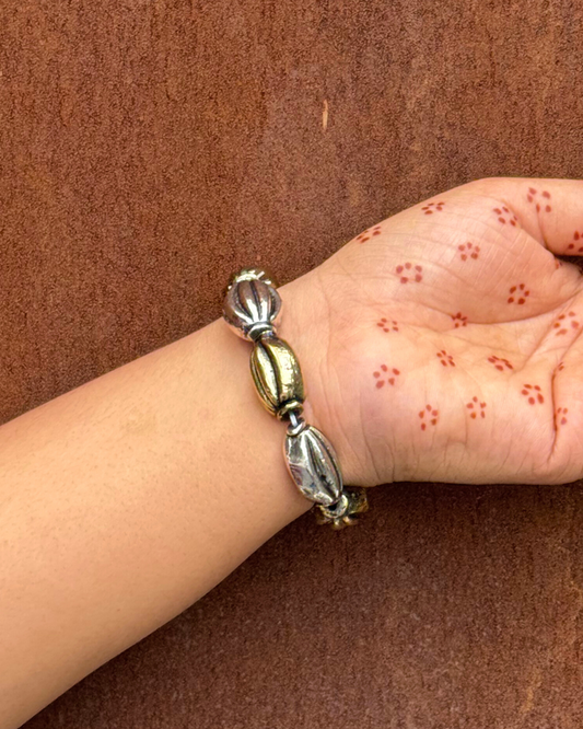 Mita Dual tone Bracelet