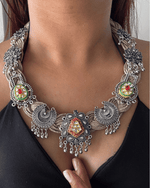 Adah Beige Jute Necklace