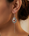 Saraj Kundan Oxidised earrings