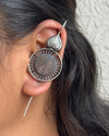 Chameli Oxidised Earcuff - Set of 2