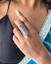 Mita choker set with finger ring