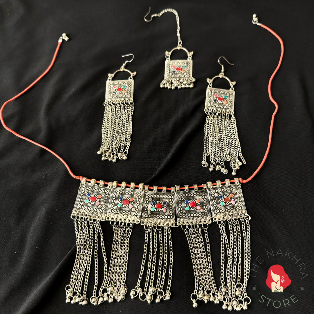 Hoor Afghani Choker Set