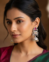 Pushp Dual-tone big jhumka