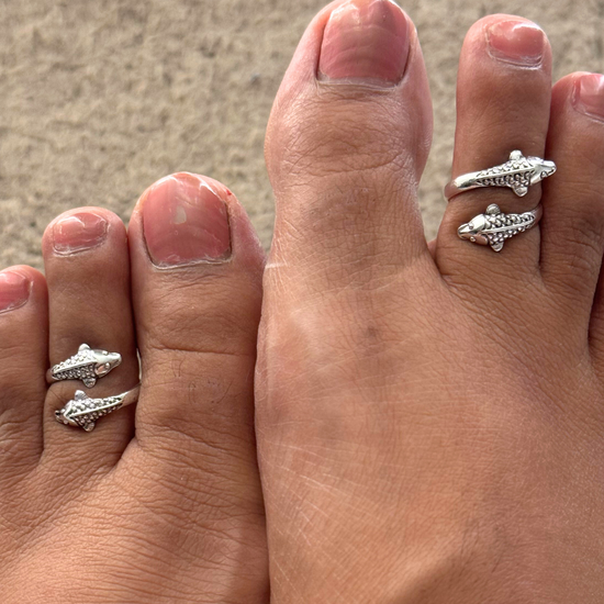 Matsya Toe Ring - Set of 2