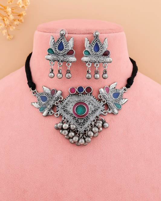 Asma Afghani Choker Set