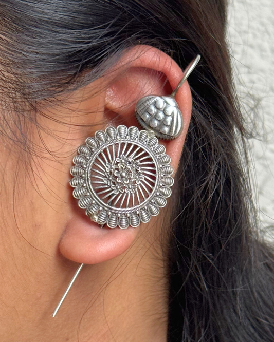 Java Oxidised Earcuff - Set of 2