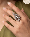 Leaf Oxidised Ring