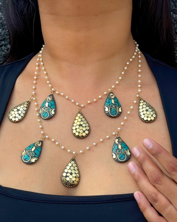 Zehnab Two-layer Moroccan Necklace