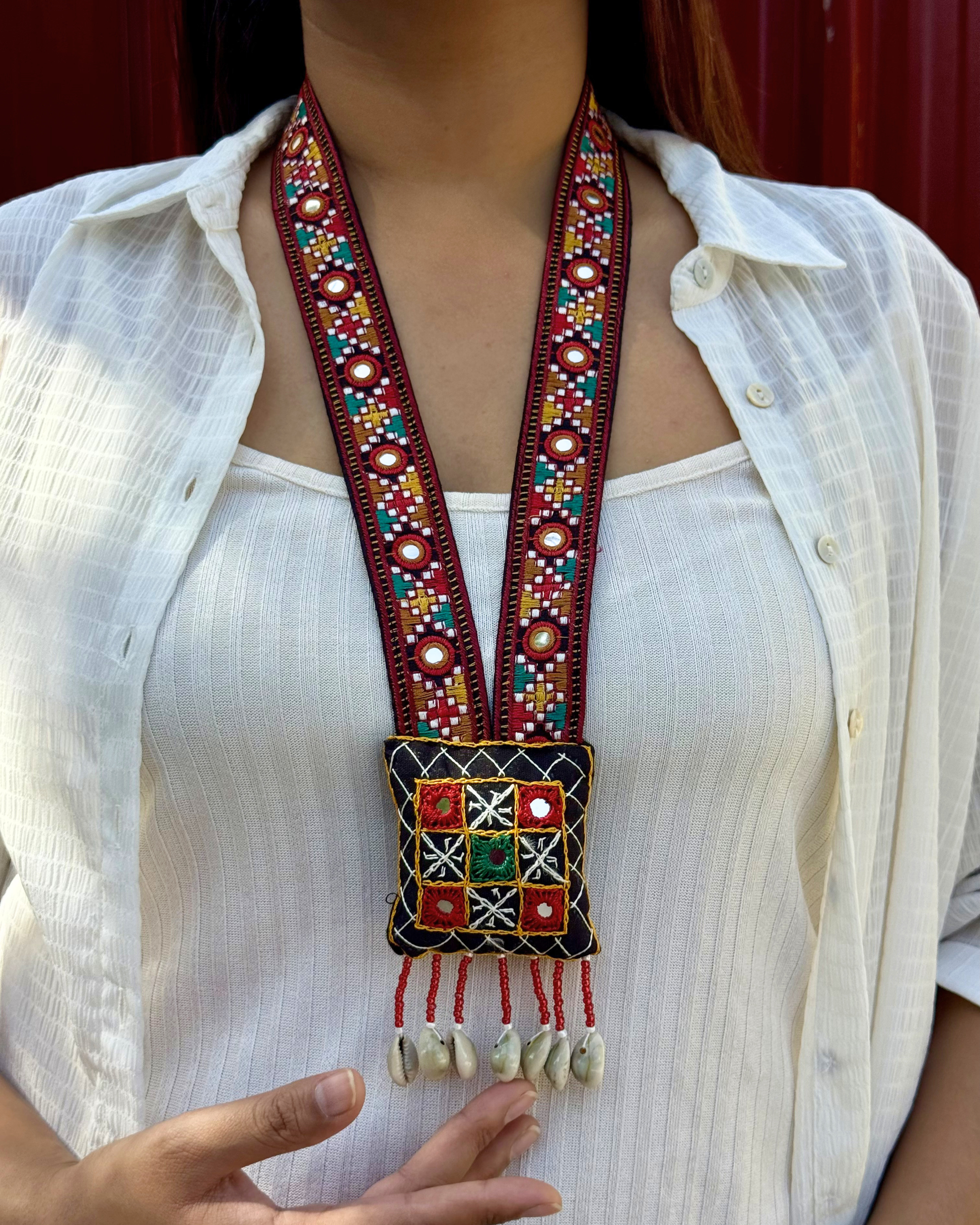 Shabnam Kutchi Long Necklace
