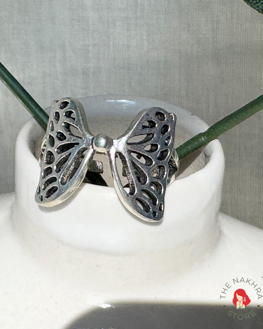 Butterfly Adjustable Ring