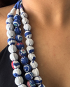 Ravina Blue Three Layer Necklace