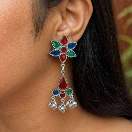 Phool Bahaar Afghani Earrings