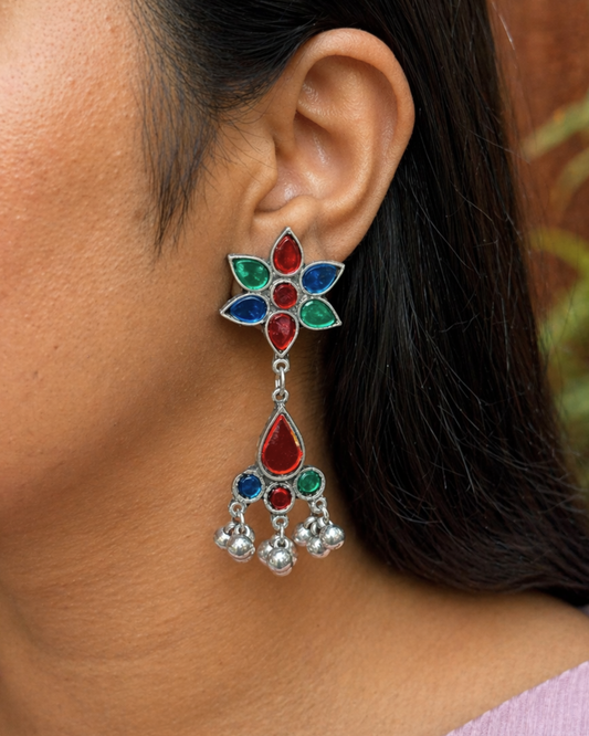 Phool Bahaar Afghani Earrings