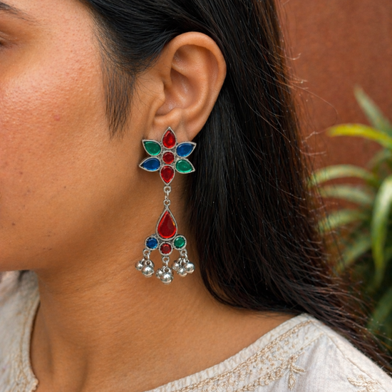 Phool Bahaar Afghani Earrings